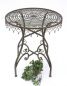 Preview: DanDiBo seating group iron garden antique bistro set Malega bistro table with 2 chairs foldable metal garden table