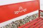 Preview: Bench "Passion Garden" bench red 121496 Seat 120cm metalll Iron Flower bench Garden