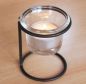 Preview: Teelichthalter 11151A Kerzenhalter H-9cm D-6,5cm Teelicht Windlicht Teelichtglas