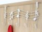 Preview: Door coat rack 131019 Door hook 42 cm Coat rack Coat hook Hook Hook rail / Colour: White