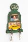 Preview: Key hook 22608 Green 33 cm Key strip with picture frame Wall hook