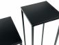 Preview: 2x DanDiBo Blumenhocker Metall Schwarz 50 cm Blumenständer 96315 S Beistelltisch Blumensäule Modern Pflanzenständer Pflanzenhocker