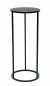 Preview: 2x DanDiBo Blumenhocker Metall Schwarz Rund 60 cm Blumenständer Beistelltisch 96316 Blumensäule Modern Pflanzenständer Pflanzenhocker