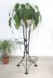 Preview: DanDiBo Flower Staircase Metal Black 100 cm Flower Stand with 3 Shelves KW041 Flower Column Plant Stand Plant Column Flower Stool