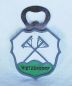 Preview: Bottle opener Wietzendorf coat of arms with magnet 4 pcs. opener