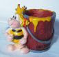 Preview: Biene Wietzendorf Maskottchen Becher Vase Souvenir Nr.1