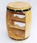 Preview: Weinregal Weinfass Fass aus Holz H-42cm Nr.1511 Flaschenständer