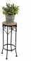 Preview: Blumenhocker Merano 46cm Mosaik 12011 Blumenständer Hocker Rund Beistelltisch