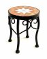 Preview: DanDiBo Flower Stool Mosaic Round 20 cm Flower Stand 12014 Side Table Plant Stand Mosaic Table Small