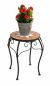Preview: Blumenhocker Merano Mosaik 12014 Blumenständer 37cm Hocker Rund Beistelltisch