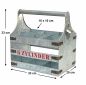 Preview: DanDiBo beer carrier metal with opener bottle carrier 6 cylinder V6 96402 bottle carrier bottle opener bottle basket men's handbag men's gifts