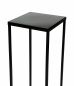 Preview: DanDiBo Flower Stool Metal Black 100 cm Square Flower Stand Side Table FRA-006 Flower Column Modern Plant Stand Plant Stool