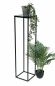Preview: DanDiBo Flower Stool Metal Black 100 cm Square Flower Stand Side Table FRA-006 Flower Column Modern Plant Stand Plant Stool