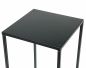 Preview: DanDiBo Flower Stool Metal Black Square Flower Stand Side Table 96315 Set of 3 Flower Column Modern Plant Stand Plant Stool