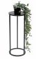 Preview: DanDiBo Flower Stool Metal Black Round 50 cm Flower Stand Side Table 96316 S Flower Column Modern Plant Stand Plant Stool