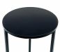 Preview: DanDiBo Flower Stool Metal Black Round 50 cm Flower Stand Side Table 96316 S Flower Column Modern Plant Stand Plant Stool