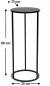 Preview: DanDiBo Blumenhocker Metall Schwarz Rund 60 cm Blumenständer Beistelltisch 96316 M Blumensäule Modern Pflanzenständer Pflanzenhocker