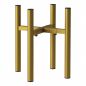 Preview: DanDiBo Adjustable Plant Stand Gold Metal 30 cm Flower Stand 96474 Flower Stool Adjustable Modern Plant Stool Flower Column