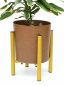 Preview: DanDiBo Adjustable Plant Stand Gold Metal 30 cm Flower Stand 96474 Flower Stool Adjustable Modern Plant Stool Flower Column