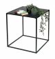 Preview: DanDiBo Coffee Table Black Metal L Side Table Living Room 96252 Table Side Table 52 cm Sofa Table Kitchen Table Modern