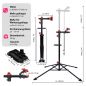 Preview: DanDiBo bike assembly stand Bicycle assembly stand Height-adjustable 360? rotatable 96562 Repair stand for ebike Mountain bike Centre stand Foldable Folding