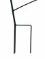 Preview: DanDiBo climbing support garden metal black sail climbing trellis flowers climbing plants roses ground plug climbing support flower holder climbing column