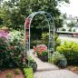 Preview: DanDiBo Rose arch Galvanised Solid 150 cm Archway 96524 Weatherproof Round arch Solid iron climbing aid Garden arch Hot-dip galvanised