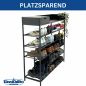 Preview: DanDiBo Shoe Rack Space-Saving Metal Black Modern 6 Tiers 100 cm with Shelf Shoe Stand with Storage Shoe Organizer Shoe Storage Shelf Design
