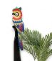 Preview: DanDiBo decorative figurine owl no.19 wooden bird sculpture colourful 80 cm wooden bird hand carved standing animal figurine carving sculpture