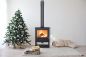Preview: EEK A+ wood-burning stove Rheia wood-burning stove 5 kW wood-burning stove wood-burning stove workshop stove Swedish stove hut stove heating stove