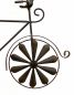 Preview: DanDiBo Gartenstecker Metall Fahrrad XL 135 cm Rad Rost Braun 96004 Windspiel Windrad Wetterfest Gartendeko Garten Gartenstab Bodenstecker