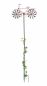 Preview: DanDiBo garden plug metal bicycle XL 160 cm red 96100 shabby wind chime wind wheel weatherproof garden decoration garden stick ground plug