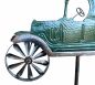 Preview: DanDiBo Gartenstecker Metall Oldtimer Auto XL 160 cm Grün 96102 Windspiel Windrad Wetterfest Gartendeko Garten Gartenstab Bodenstecker