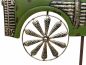 Preview: DanDiBo garden plug metal tractor XL 135 cm tractor green 96005 wind chime wind wheel weatherproof garden decoration garden stick ground plug