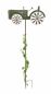 Preview: DanDiBo garden plug metal tractor XL 135 cm tractor green 96005 wind chime wind wheel weatherproof garden decoration garden stick ground plug