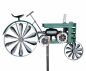 Preview: DanDiBo Gartenstecker Metall Traktor XL 160 cm Trecker Grün 96106 Windspiel Windrad Wetterfest Gartendeko Garten Gartenstab Bodenstecker