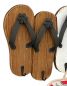 Preview: Hakenleiste Sandalen MR91 Garderobenleiste Holz Metall Weiß Handtuchhalter 60 cm Garderobenhaken Garderobe Wand Handtuchhaken Vintage