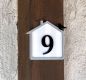 Preview: DanDiBo house number sign house number sign L sticker room number for house hotel door door number self-adhesive UV resistant