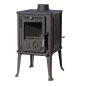 Preview: Kaminofen Gusseisen Ofen Antik Holz Guca Iskra Holzofen Klein 6 kW Kamin Gusseisenofen Dauerbrandofen Werkstattofen Hüttenofen Heizofen