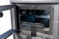 Preview: EEK A wood-burning stove with baking compartment hob panoramic fireplace three-sided glass Teba TKS 19 wood-burning stove 12 kW fireplace stove wood-burning cooker hob kitchen stove