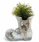 Preview: DanDiBo magnesia plant pot boot flower pot 32 cm weatherproof frostproof 715432 planter planter artificial stone garden garden decoration decorative figure garden decoration figure