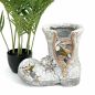 Preview: DanDiBo magnesia plant pot boot flower pot 32 cm weatherproof frostproof 715432 planter planter artificial stone garden garden decoration decorative figure garden decoration figure