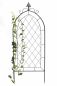 Preview: DanDiBo climbing aid metal trellis 120 cm grey 96193 climbing aid ground plug flower holder climbing column