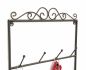 Preview: DanDiBo key holder wall metal hook rack with 16 hooks Brown 75 cm 562399 Key rack Key rack Wall organiser