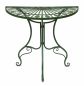Preview: Table Half-round wall table 93995 Side table metal 80 cm Garden table Half-round table Wall console Console wall