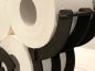 Preview: DanDiBo Toilet roll holder Sheep Wall Black Wood Toilet roll holder Toilet roll holder Replacement toilet roll holder Toilet roll holder