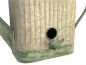 Preview: DanDiBo bird house with hanging flower pot metal decorative watering can weatherproof 481999 nesting box 40 cm feeding station for birds shabby metal can balcony