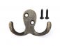 Preview: DanDiBo 1x wall hook coat hook 4.2 cm metal brass hook coat hook