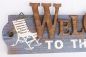 Preview: Wall sign 93543 Wall board 60 cm wooden sign wall picture shabby vintage wooden picture garden sign