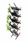 Preview: DanDiBo wine rack metal black wall expandable for 9 bottles Acord bottle rack 96277 bottle rack wine bottle holder bottle holder